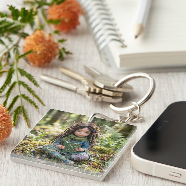 Shay Summer Elf Key Ring (Front Right)