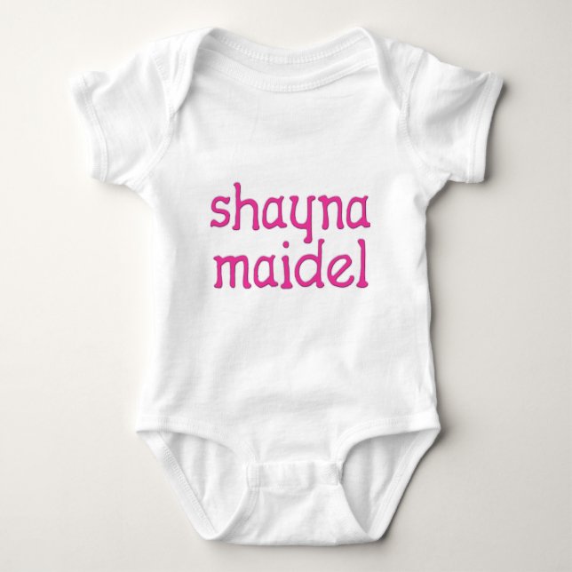 Shayna Maidel Baby Bodysuit (Front)