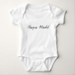 Shayna Maidel Jewish Baby Girl Bodysuit<br><div class="desc">Celebrate your new arrival's Jewish roots!</div>