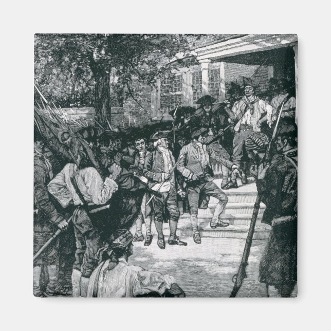 Shays's Mob in Possession of a Courthouse Magnet (Front)