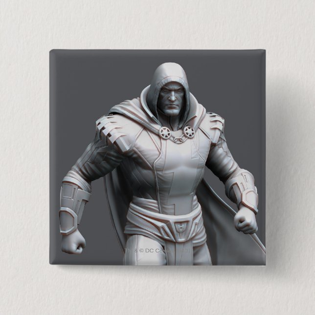 Shazam Alternate 15 Cm Square Badge (Front)