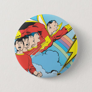 SHAZAM/Billy Batson 6 Cm Round Badge