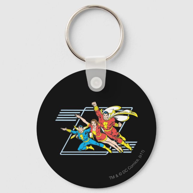 SHAZAM Family Key Ring (Front)