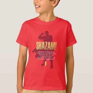 SHAZAM! Fury of the Gods   Flexing Silhouette T-Shirt