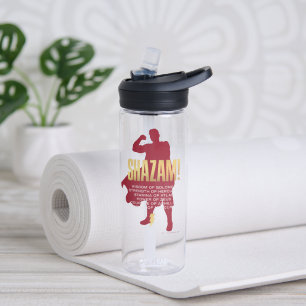 SHAZAM! Fury of the Gods   Flexing Silhouette Water Bottle