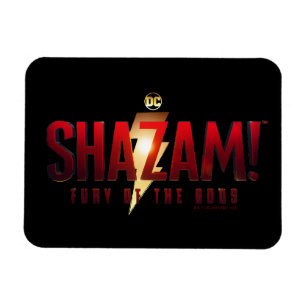 SHAZAM! Fury of the Gods   Fury of the Gods Logo Magnet