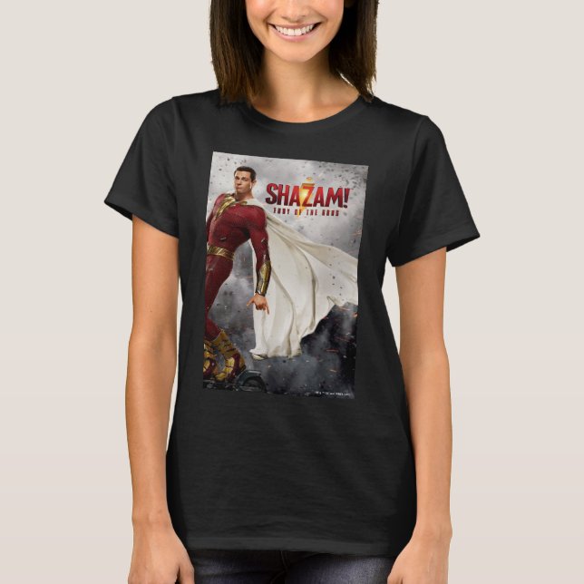SHAZAM! Fury of the Gods | Hang Loose Movie Poster T-Shirt (Front)