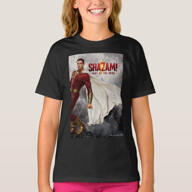 SHAZAM! Fury of the Gods | Hang Loose Movie Poster T-Shirt (Front)