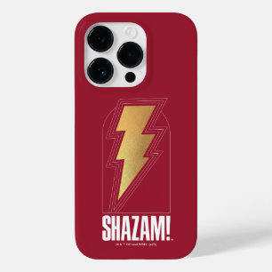 SHAZAM! Fury of the Gods   Lightning Bolt Badge Case-Mate iPhone 14 Pro Case