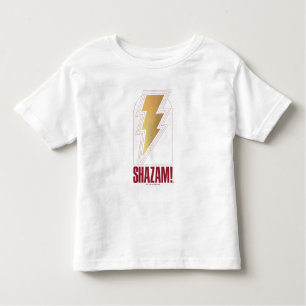 SHAZAM! Fury of the Gods   Lightning Bolt Badge Toddler T-Shirt