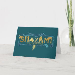 SHAZAM! Fury of the Gods Mythical Logo Card