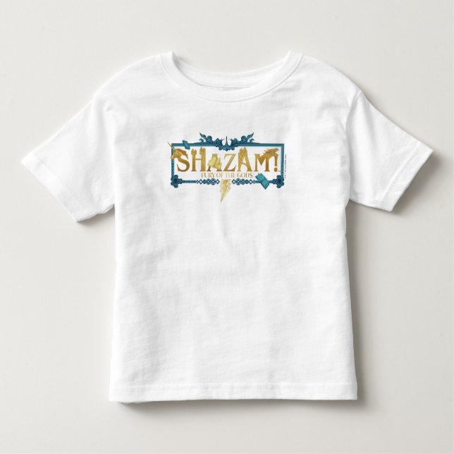 SHAZAM! Fury of the Gods | Mythical Logo Toddler T-Shirt (Front)