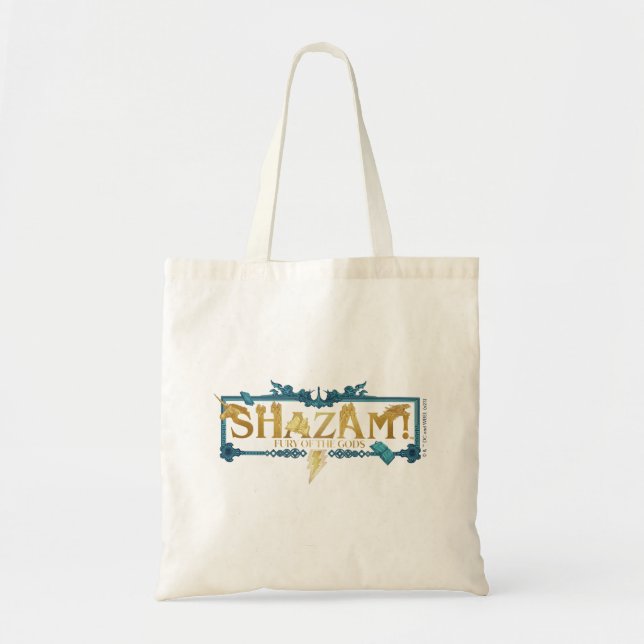 SHAZAM! Fury of the Gods | Mythical Logo Tote Bag (Front)
