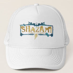 SHAZAM! Fury of the Gods   Mythical Logo Trucker Hat