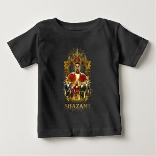 SHAZAM! Fury of the Gods Ornate SHAZAMily Frame Baby T-Shirt