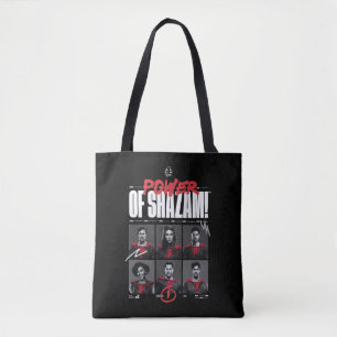 SHAZAM! Fury of the Gods Power of SHAZAM Group Tote Bag