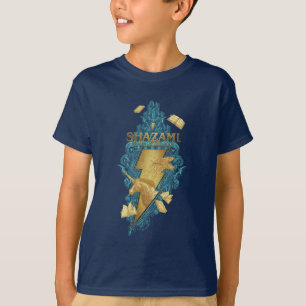 SHAZAM! Fury of the Gods Realm of the Gods Logo T-Shirt