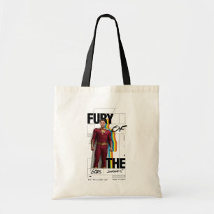 SHAZAM! Fury of the Gods Retro Album Style Art Tote Bag