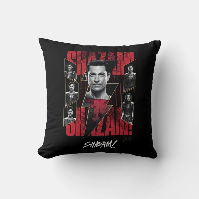 SHAZAM! Fury of the Gods | SHAZAMily Group Cushion (Front)