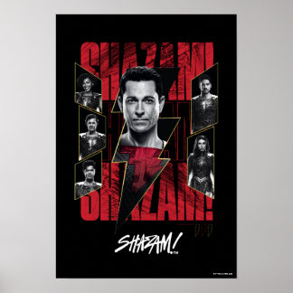 SHAZAM! Fury of the Gods | SHAZAMily Group Poster
