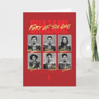 SHAZAM! Fury of the Gods | SHAZAMily Yearbook Card