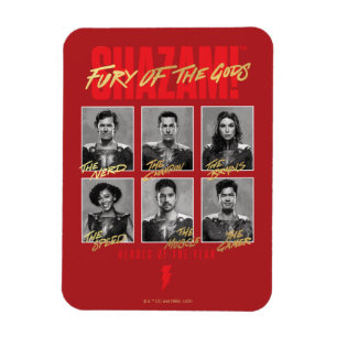 SHAZAM! Fury of the Gods   SHAZAMily Yearbook Magnet
