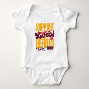 SHAZAM! Fury of the Gods Support Local Heroes Baby Bodysuit