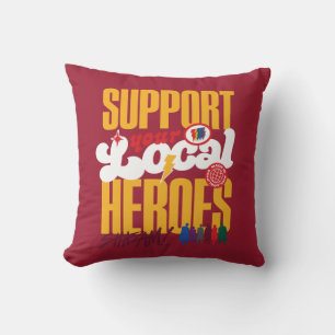 SHAZAM! Fury of the Gods   Support Local Heroes Cushion