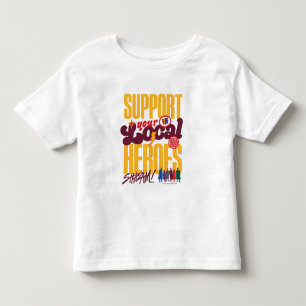 SHAZAM! Fury of the Gods   Support Local Heroes Toddler T-Shirt