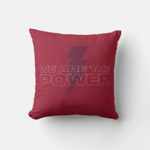 SHAZAM! Fury of the Gods   We Are The Power Cushion