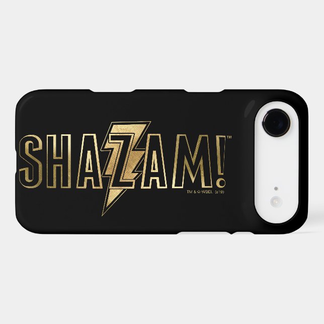 SHAZAM! | Gold Logo Case-Mate Samsung Galaxy Case (Back (Horizontal))