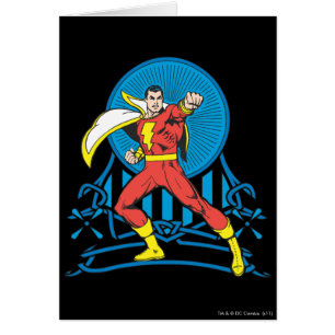 SHAZAM in Fight Stance