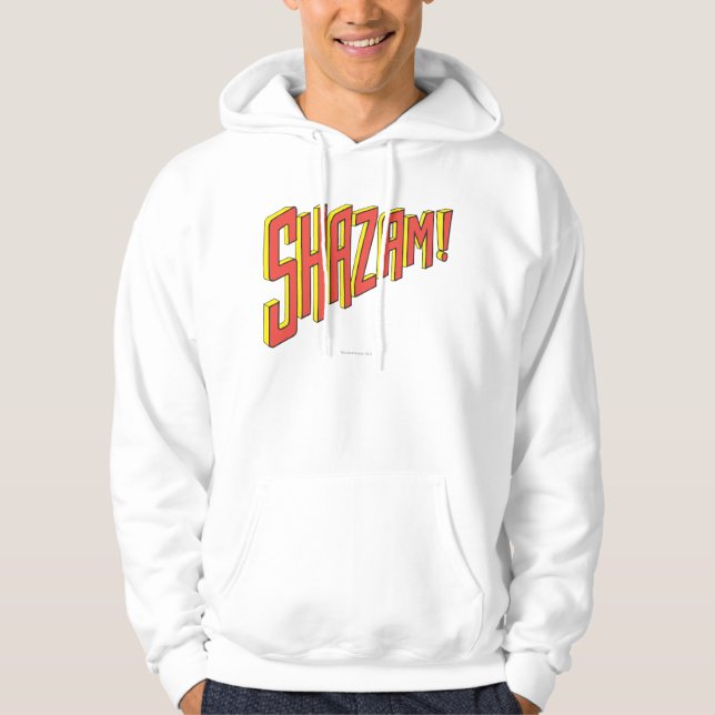 Shazam Logo Red/Yellow Hoodie (Front)