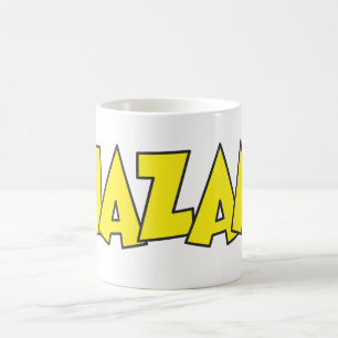 Shazam Logo Yellow Coffee Mug