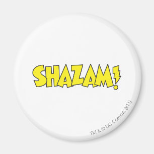 Shazam Logo Yellow Magnet