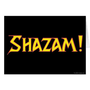 Shazam Logo Yellow/Red
