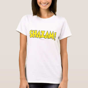 Shazam Logo Yellow T-Shirt