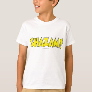 Shazam Logo Yellow T-Shirt