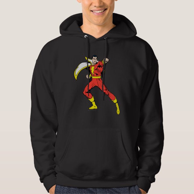 Shazam Ready to Fight Hoodie (Front)
