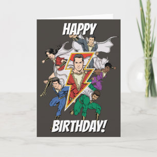 SHAZAM! Shazam Family Graphic Card