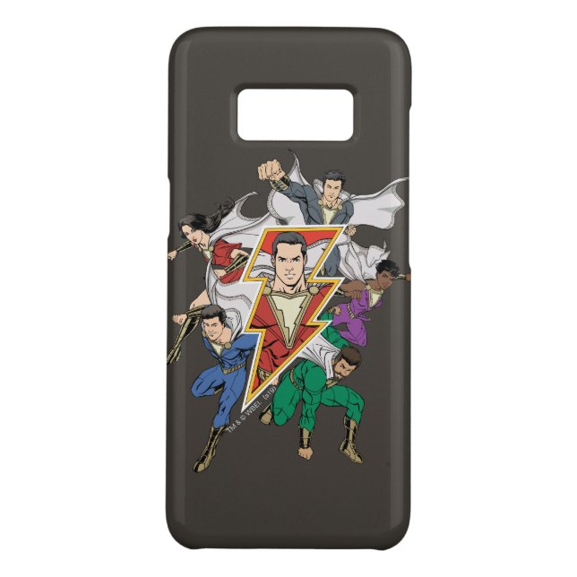 SHAZAM! | Shazam Family Graphic Case-Mate Samsung Galaxy Case (Back)