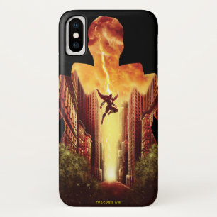 SHAZAM!   Shazam Sunset Silhouette iPhone X Case