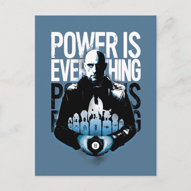 SHAZAM! | Sivana "Power Is Everything" Postcard (Front)