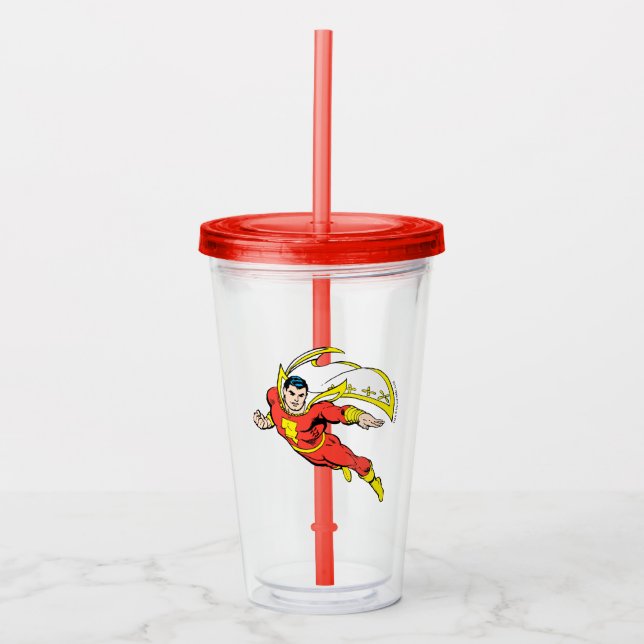 Shazam Soaring Acrylic Tumbler (Front)