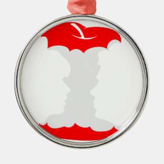 she and him metal ornament