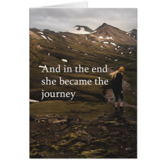 She Became the Journey