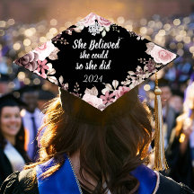 She Believed Pink Floral