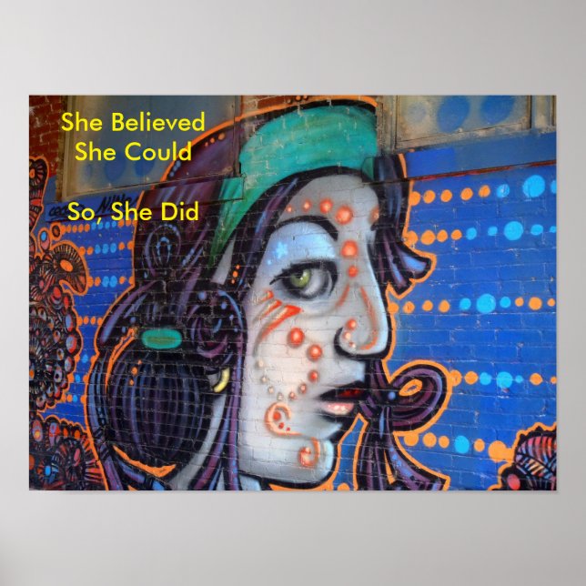 She Believed Recovery Poster (Front)