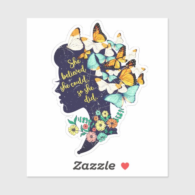 She Believed She Could, So She Did (Sheet)