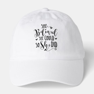She Believed She Could so She Did Trucker Hat